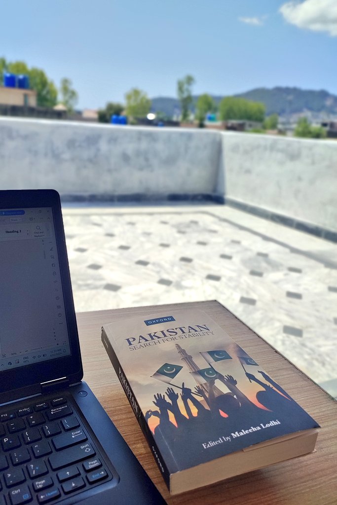 Lazy Sunday vibes with perfect weather ☀️📚 Currently immersed in the insights of Madam @LodhiMaleeha latest book, Pakistan: Search for Stability. #SundayReading