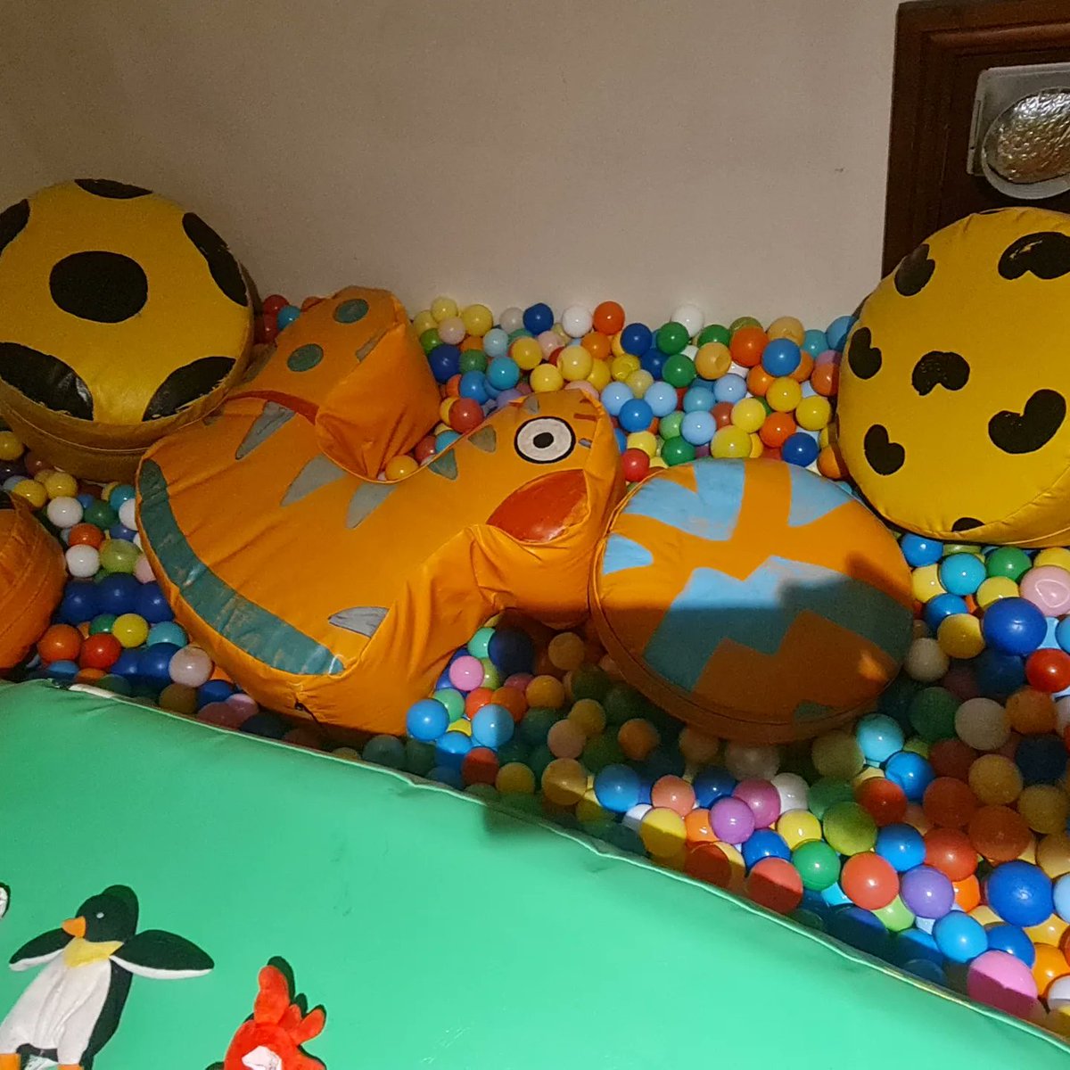 Can you spot @littlelolikat in her new ball pit?

Yesterday, we were very busy upgrading the nursery to include its very own 8ft x 4ft ball pit.

We also sorted through all the cloth diapers, plastic pants, pacifiers, and all the little cloths @littlelolikat needs to live her