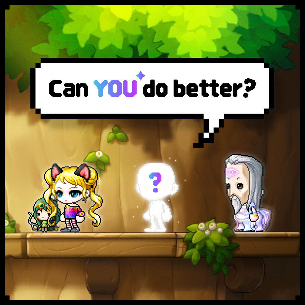 I know it's a Sunday, but I JUST HAD TO. Look at these MapleStory characters our Dev and Strategy leads glammed up! Soooo wild, a lil cray 😂😂😂 BUT we're up for a challenge. Don't be shy and show us your even crazier look, FashionStory gang! Aaaaand in case you're wondering,