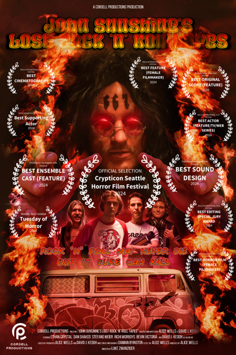 I just submitted 'John Sunshine's Lost Rock 'n' Roll Tapes' to @klamathfilm via @FilmFreeway. Excited to submit to a #filmfestival devoted to Oregon-made #films/#filmmakers. #horror #tvseries @JohnSunshineTV @Cordell_Prods #SupportIndieFilm