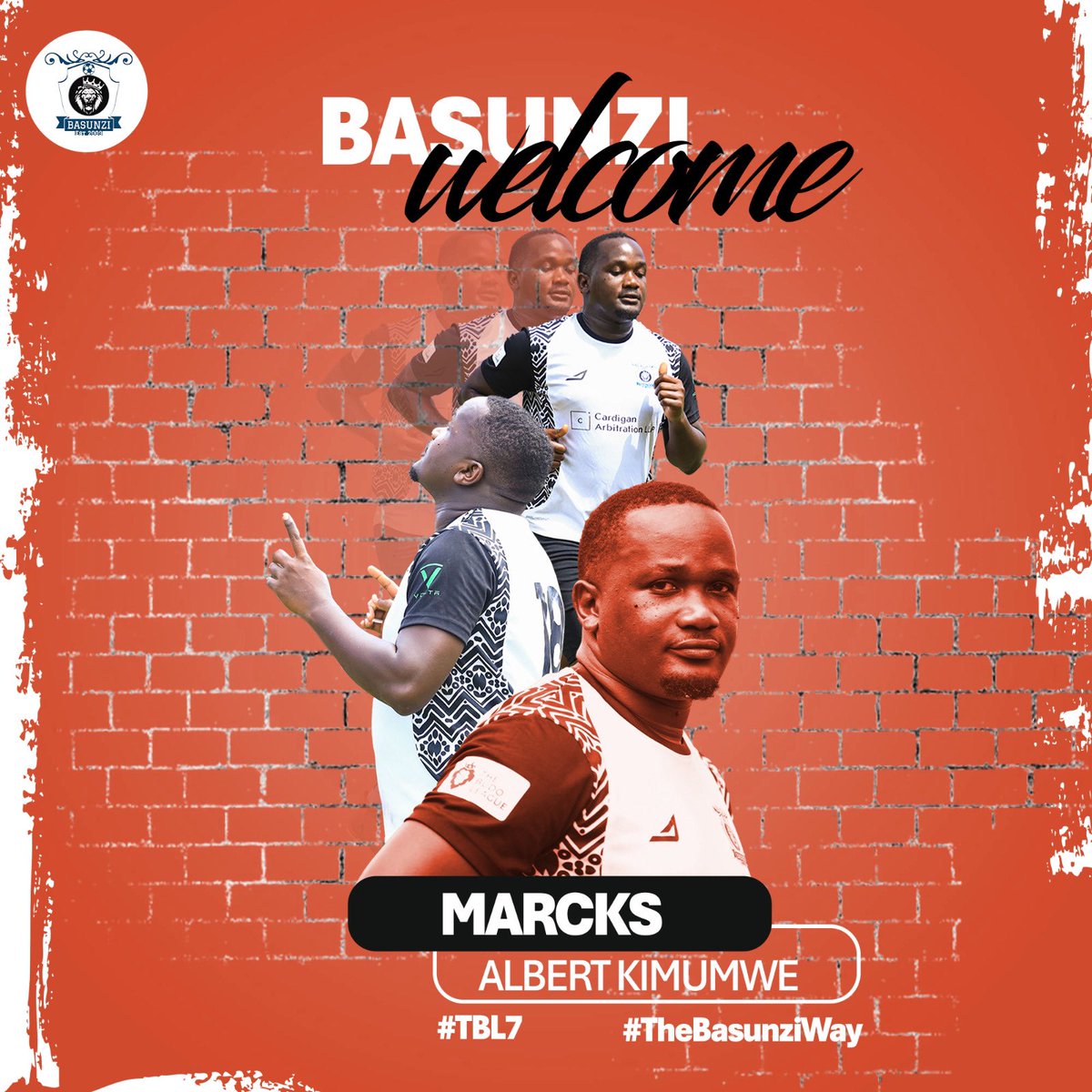 Welcome to your new home @AlbertKimumweM 

It’s Debut day, go out and kill it. 

#TheBasunziWay
#TBL7