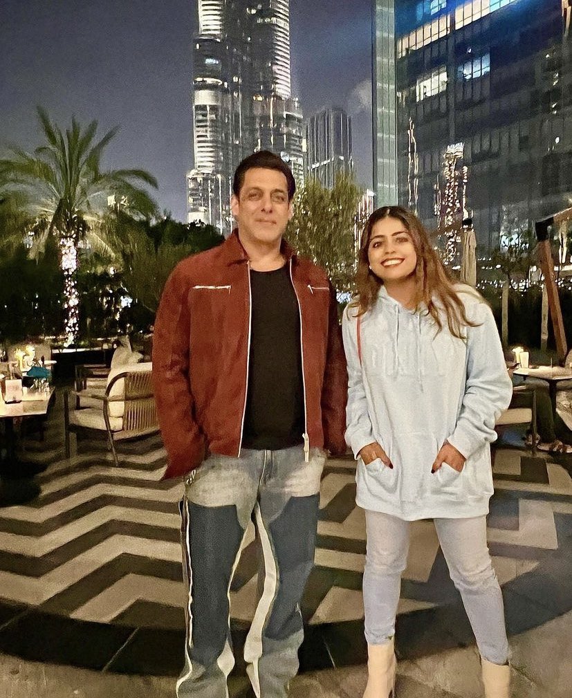 Megastar #SalmanKhan Dubai