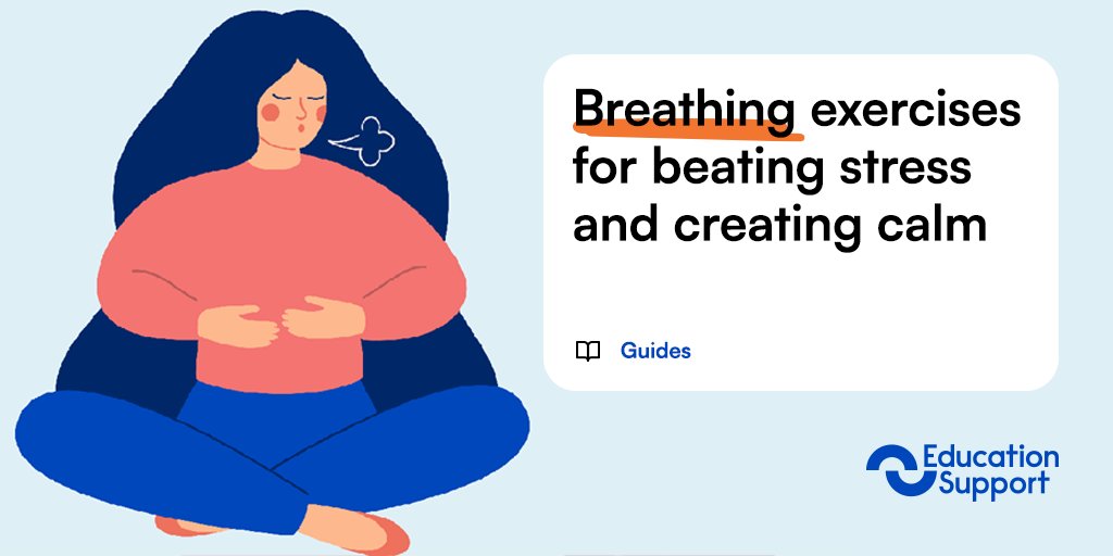 Try some of our breathing exercises in our resource, to maintain your composure in times of stress, anger and frustration.

Guide here: ow.ly/1uRO50RjF2g

#StressAwarenessMonth #Stress #TeacherWellbeing