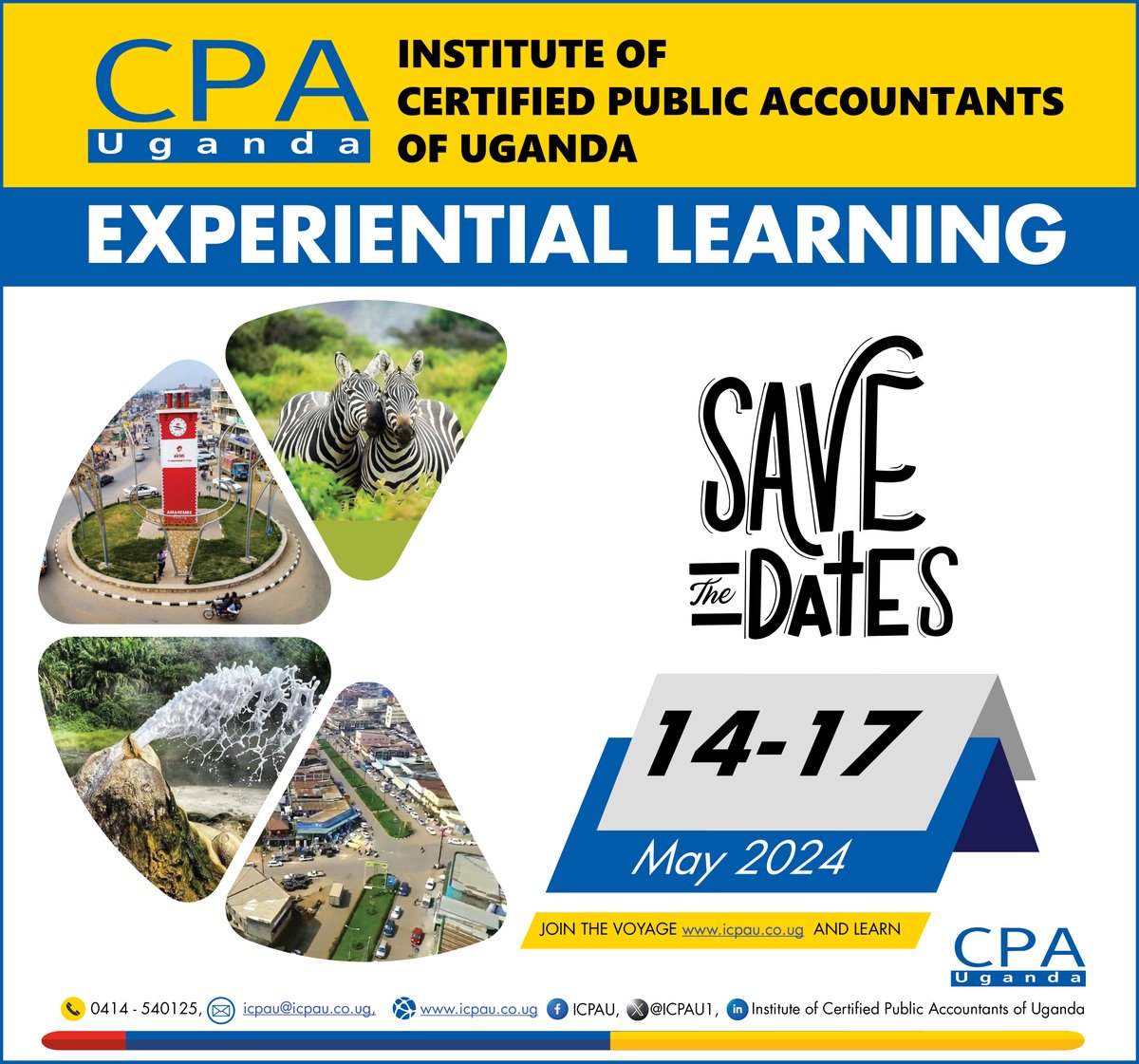 Experience the best of Uganda's business landscape with the Experiential Learning CPD! Email events@icpau.co.ug for details #ICPAUExperientialCPD #ProfessionalDevelopment #WeCreateImpact