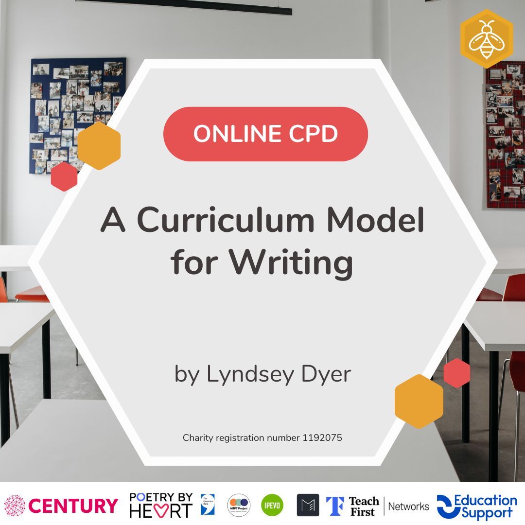 📖 Litdrive CPD 📖

This fantastic CPD from Lyndsey Dyer @RealGingerella helps your department find ways to inspire your students to write and find their voice.  ✒️ 

Link here: buff.ly/3L5fTls 🐝 

#LitdriveCPD #TeamEnglish @Team_English1