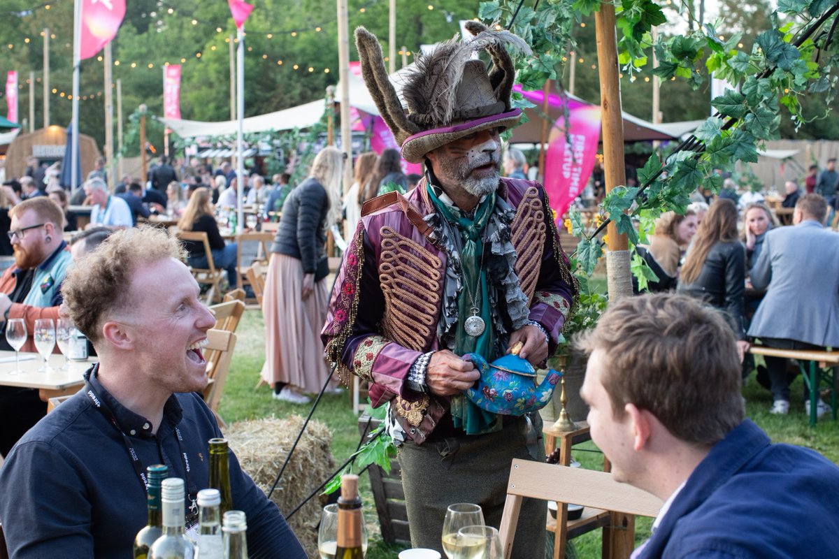 buckbuckgamesuk's tweet photo. "Why, my dear friends, every teacup in this topsy-turvy world is but a hat for a sip of endless wonder, with a splash of riddle and a dash of nonsense!"

A merry #NationalTeaDay to you Buckbucks https://t.co/FlCLCVb83x