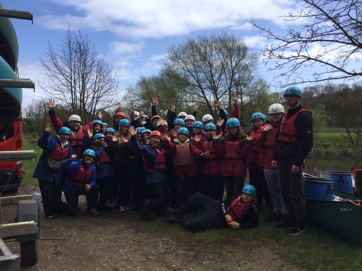 Great day yesterday of English and Maths revision, followed by canoeing and camp fires on our Year 11 Residential 🛶 🔥 Still lots more revision and fun to be had today before we head home. #RevisionResidential