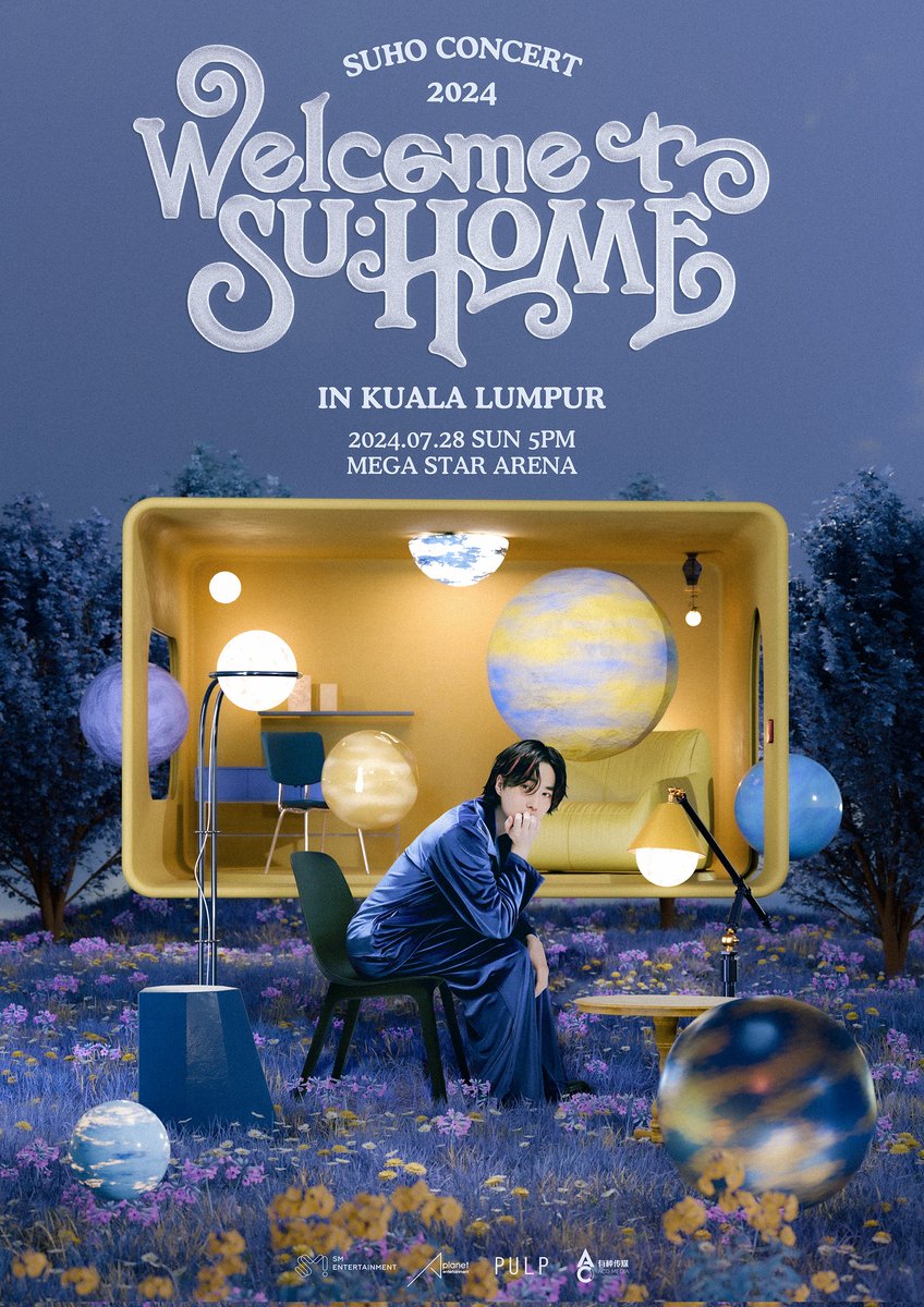 Knock knock, KL EXO-L! 🚪🐰 Get ready to open your hearts and doors because SUHO is coming to light up your starry night with his first-ever solo concert! 🎤✨

Save the date for the much-anticipated 2024 SUHO CONCERT <SU:HOME> IN KUALA LUMPUR on July 28, 2024, at the Mega Star