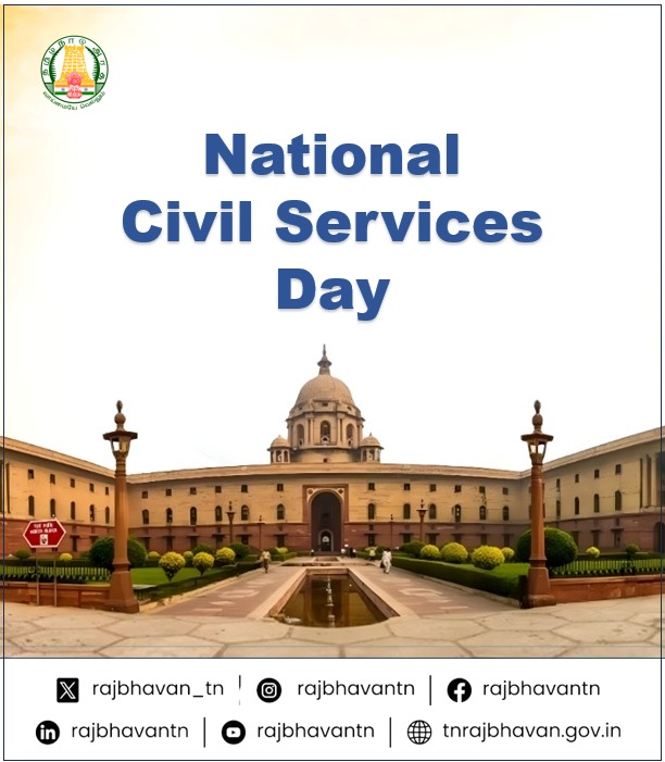 On the Civil Services Day warmest greetings to all civil servants and their families. With utmost dedication, and diligence our Civil Servants are working tirelessly for the welfare of citizens and building Atmanirbhar Bharat as envisioned by Sardar Patel.

#CivilServicesDay
