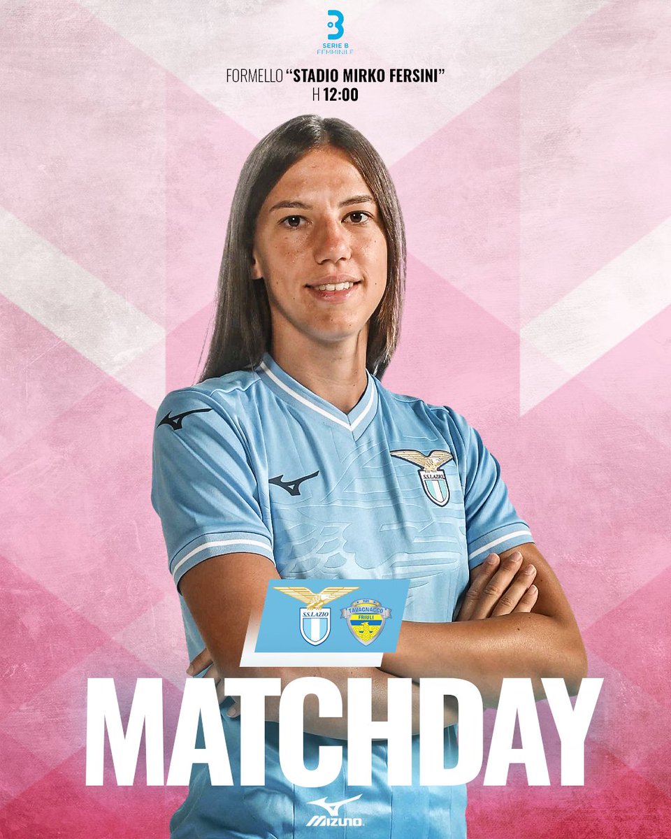 🙌 La Lazio Women ospita il Tavagnacco al Fersini: ingresso gratuito!

La diretta streaming: sslazio.it/it/lazio-style…

#LazioTavagnacco | #SerieBFemminile 🇮🇹