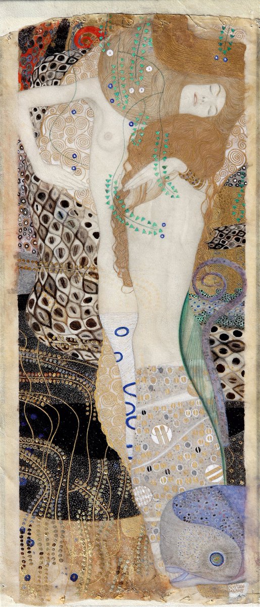 Girlfriends (water snakes I) (1904)_Gustav Klimt
#GustavKlimt #art