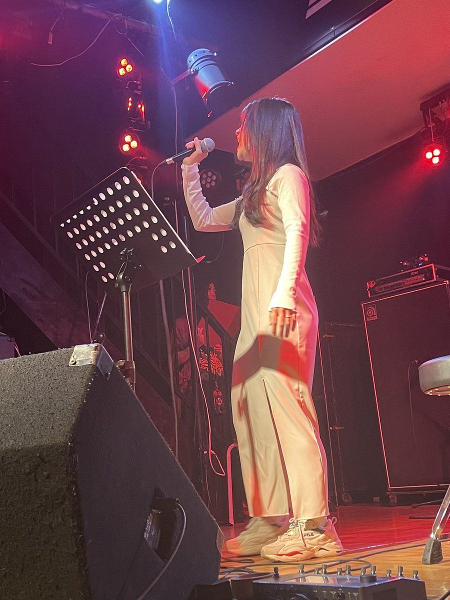 INBrecord's tweet image. 9番目は前々回のサウンドプールにも出演した華奈ちゃん🌸💕
Yesterday onece moreと罪と罰と言う両極端な2曲を聞かせてくれてます！相変わらずパワフルな歌声👏✨