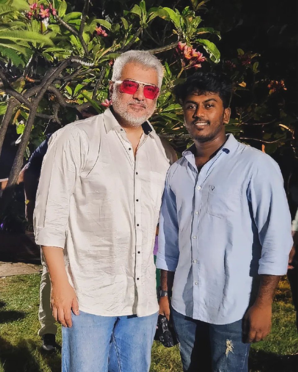 #AK with a fan 😍👌 #Ajithkumar #VidaaMuyarchi #GoodBadUgly