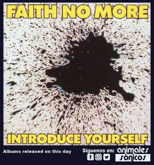 'Introduce Yourself', segundo álbum de Faith No More, fue lanzado el 23 de abril de 1987. #music #alternativemetal #funkmetal #rapmetal