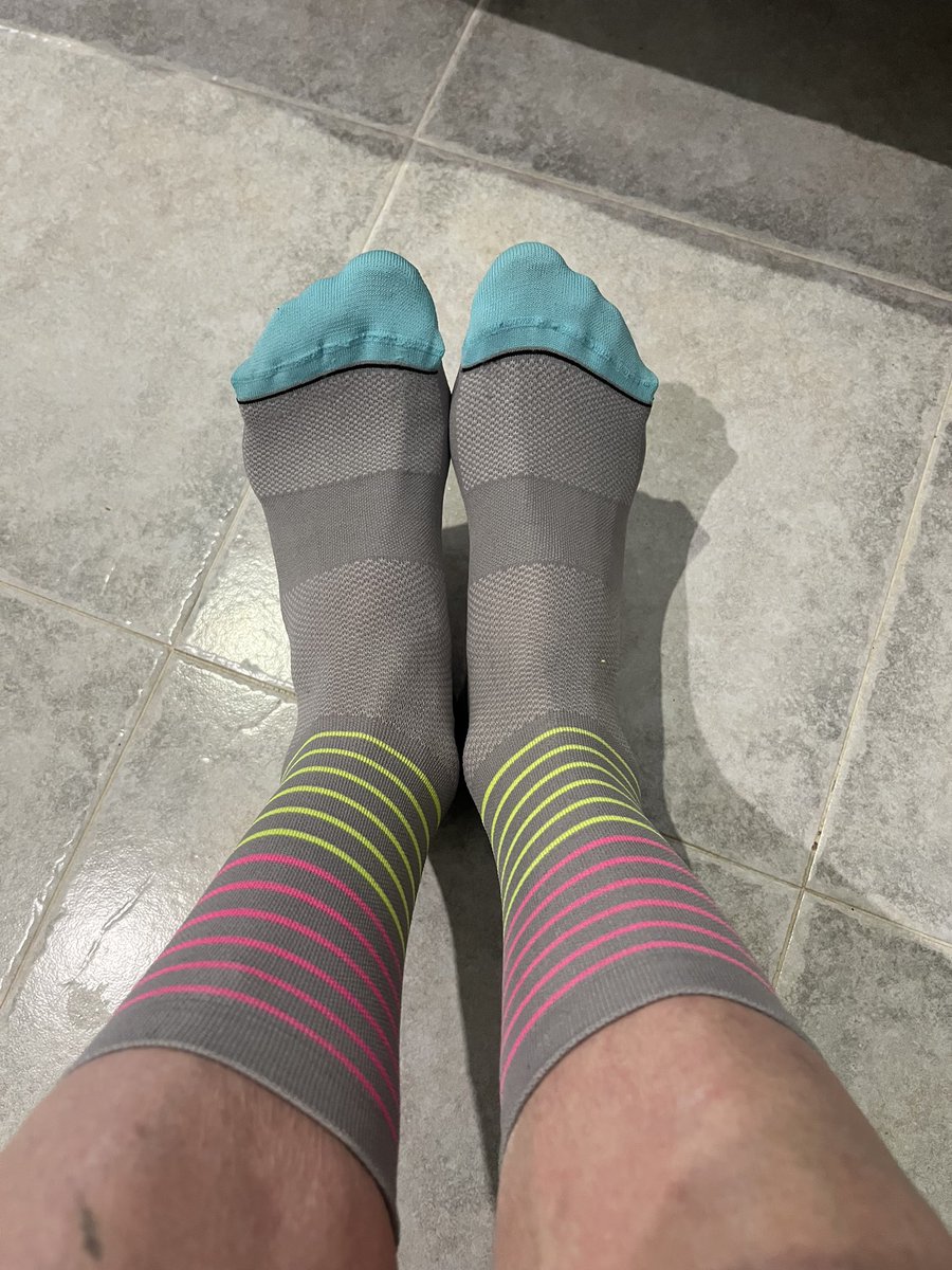 Dog_in_a_hat's tweet image. It’s all about the socks #sockdoping @pongo_london collection… #cyclinglife