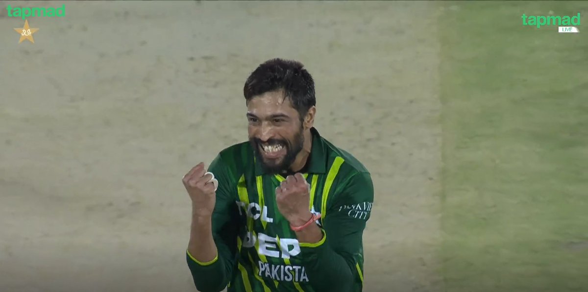 Mohammad Amir in the powerplay tonight: 

- 2 overs
- 2 wickets
- 8 runs
#Bitcoin 
#ChineseGP