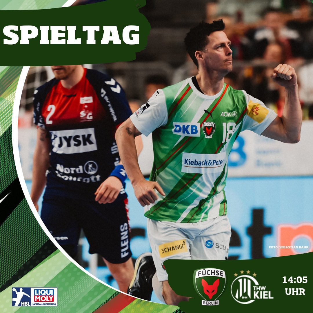 TOPSPIEL IM FUCHSBAU 🦊🔥
Wir empfangen den THW Kiel und wollen uns die beiden wichtigen Punkte sichern 💪

Live bei DYN, im RBB & NDR 📺

#unserrevier #spieltag