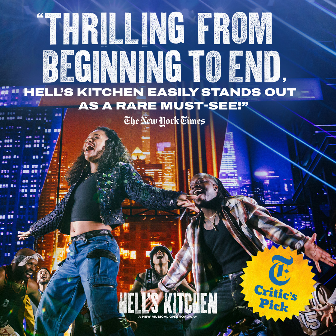 We’re feelin’ the love!!! 🧡 Thank ya’ll for vibing with us! 💥 #HellsKitchenBway is O-FFICIALLY open on Broadway!!!!!! 🔥🔥🔥