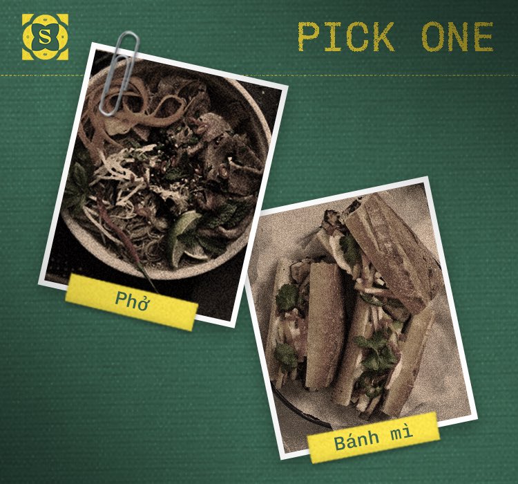 saigrocite's tweet photo. ㅤ 

01. In the bustling streets of Ho Chi Minh, where the aroma of street food fills the air, do you prefer to savor the rich broth of Phở or the crispy warmth of Bánh mì?

ㅤ ㅤ https://t.co/oR4m8c6qe6