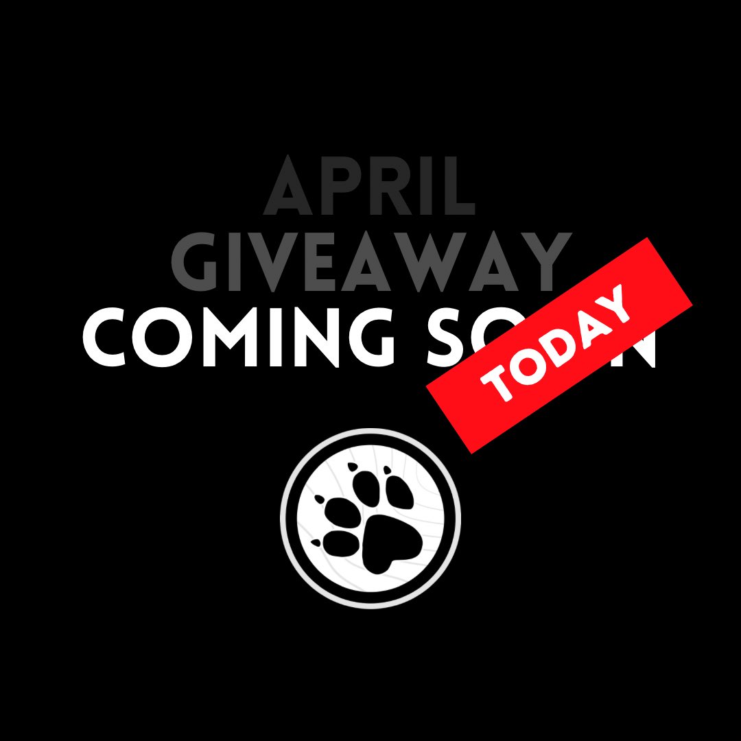 I know I said that this month’s giveaway would go live on April 25th but everything is ready and in place so we’ll go live later today instead. No point in waiting, right?! See you at 2 pm (BST) 👍