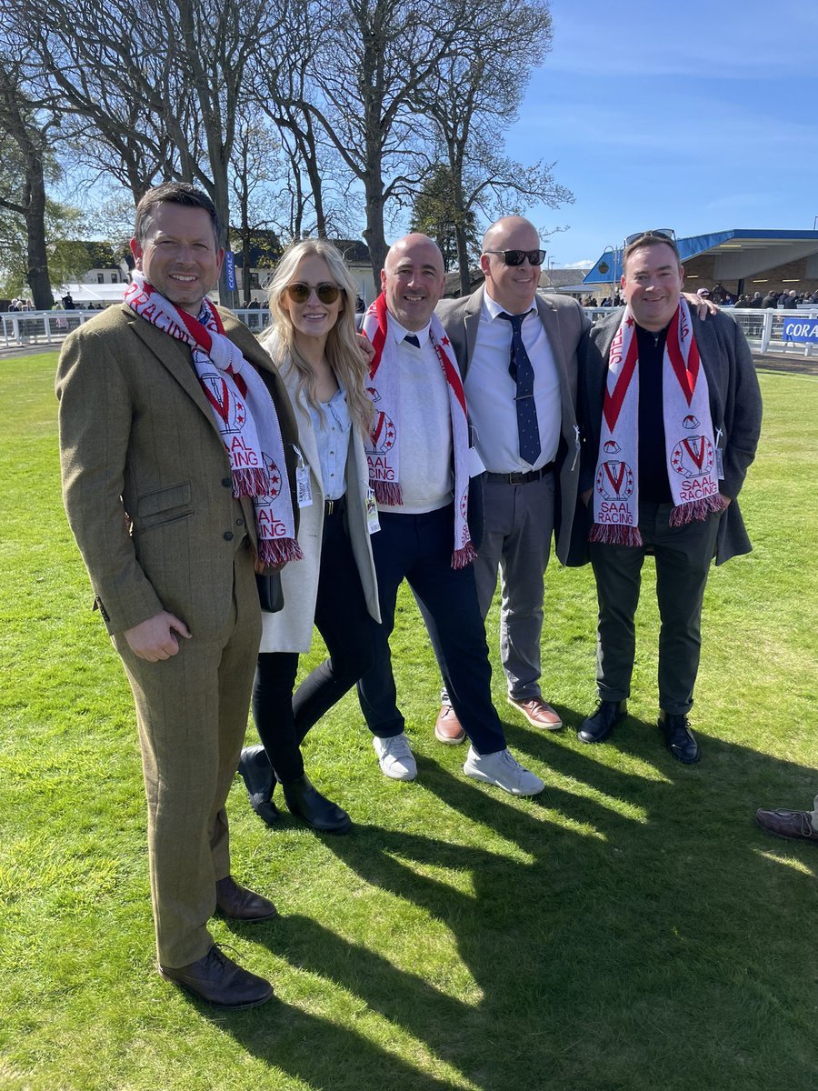 Wow. What a day. This legend of a horse has taken us to Ascot, Cheltenham and Ayr this season. Delighted to take @jamiesnowden over his record prize money tally too.