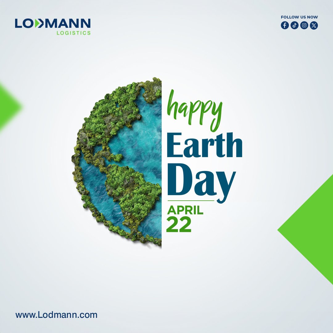 Happy Earth Day!♻️
At Lodmann, we use eco-friendly options & smart routes to keep your cargo moving & our planet happy.

For any inquiry
sales@lodmann.com

#logistics #supplychain #shipping #freightforwarding #cargo #trade #customsclearance #customsbroker #importing #exporting