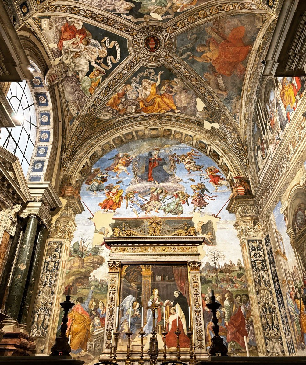 Filippino Lippi (1457- 1504) Capilla Carafa, Santa Maria sopra Minerva, Roma.