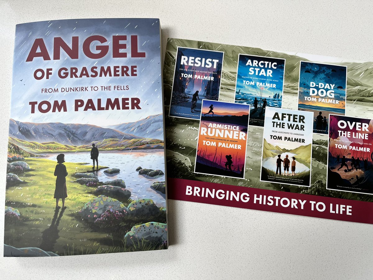 Definitely historical fiction at its finest, #AngelOfGrasmere @tompalmerauthor is breathtakingly beautiful - tackling Dunkirk, PTSD & desertion amidst grief & worries about the Nazi invasion in a small village. Thanks @BarringtonStoke 📖 Out 9/5/24 for 9+. checkemoutbooks.wordpress.com/2024/04/21/ang…