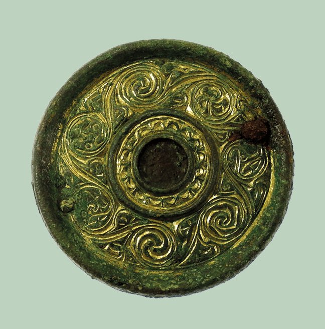 In 2022 the  burial site of a Viking woman was discovered on Rathlin island. The remains date to the 8th century;  Rathlin was the site of the first recorded Viking raid to Ireland in 795 AD. Two pieces of jewellery were found, one being this beautiful brooch.