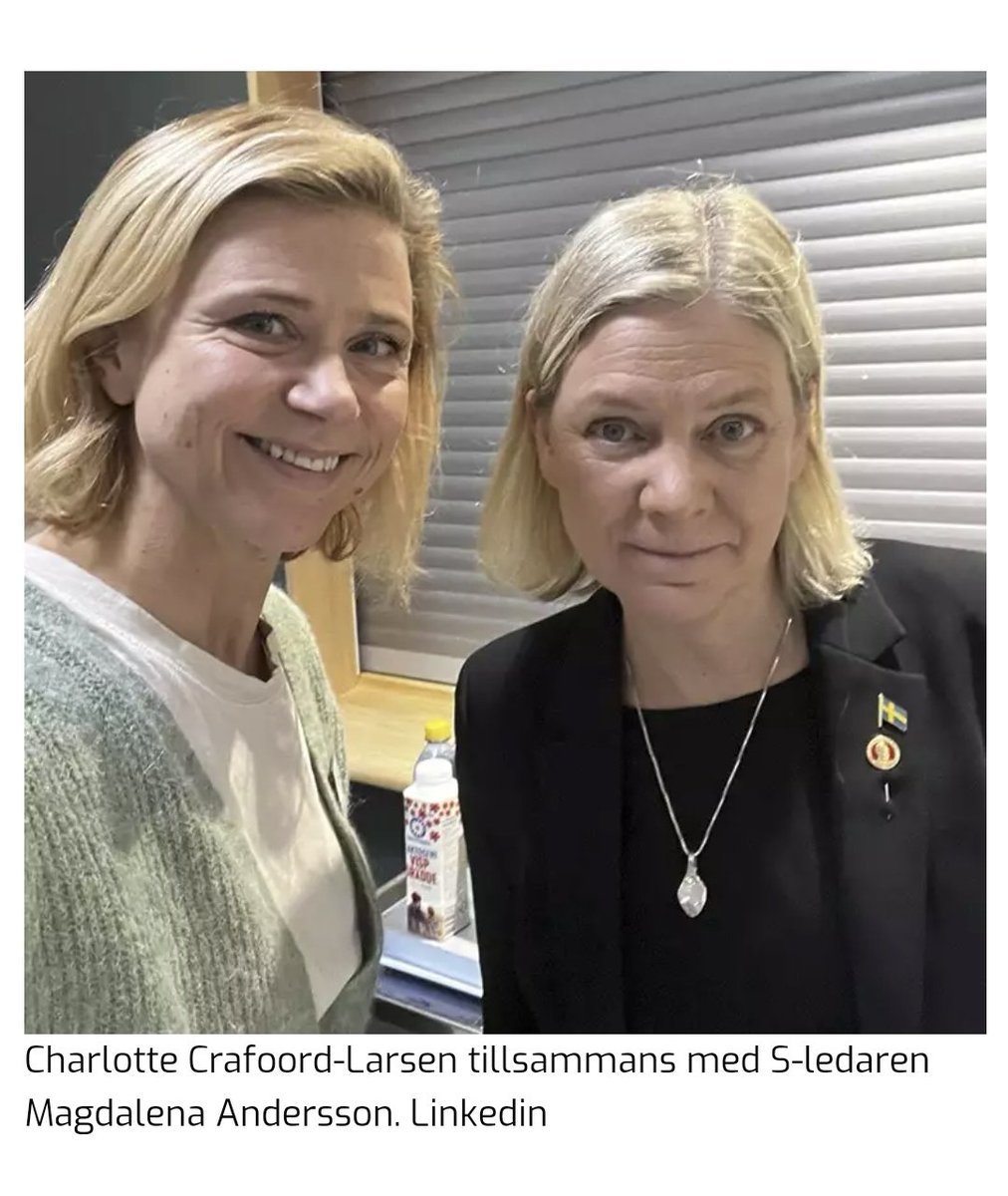 Chefen som försvarar tortyrmord av judar i nära relation till @magdandersson. Känner @magdandersson till Charlottes värdegrund?