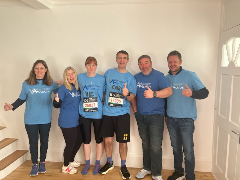 VolActionOundle's tweet photo. Vic and Carls big day of the London marathon is here!! 

If you would like to track them Carls number is 17205 and Vic's is 25937, start time 11.03am. 

There still time to show your support and donate - link below!

https://t.co/PI6cExATRd https://t.co/aKJGpdZuxo