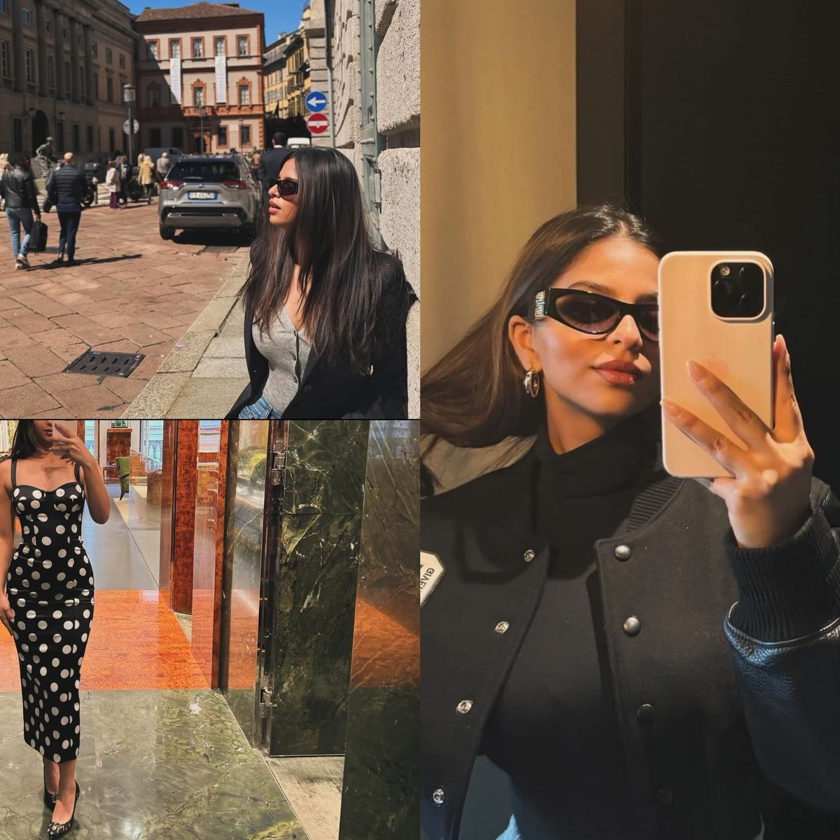 #SuhanaKhan’s Milan photo dump! 📸

#SuhanaKhan #Bollywood #bollywoodactress #vacation #Milan