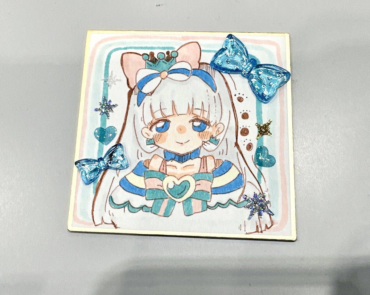 「友達の描いたキュアニャミー 」|あらんぷのイラスト