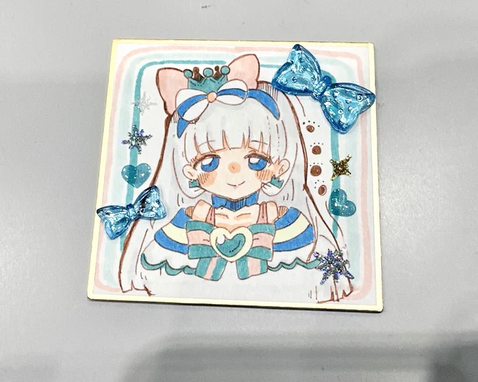 友達の描いたキュアニャミー 