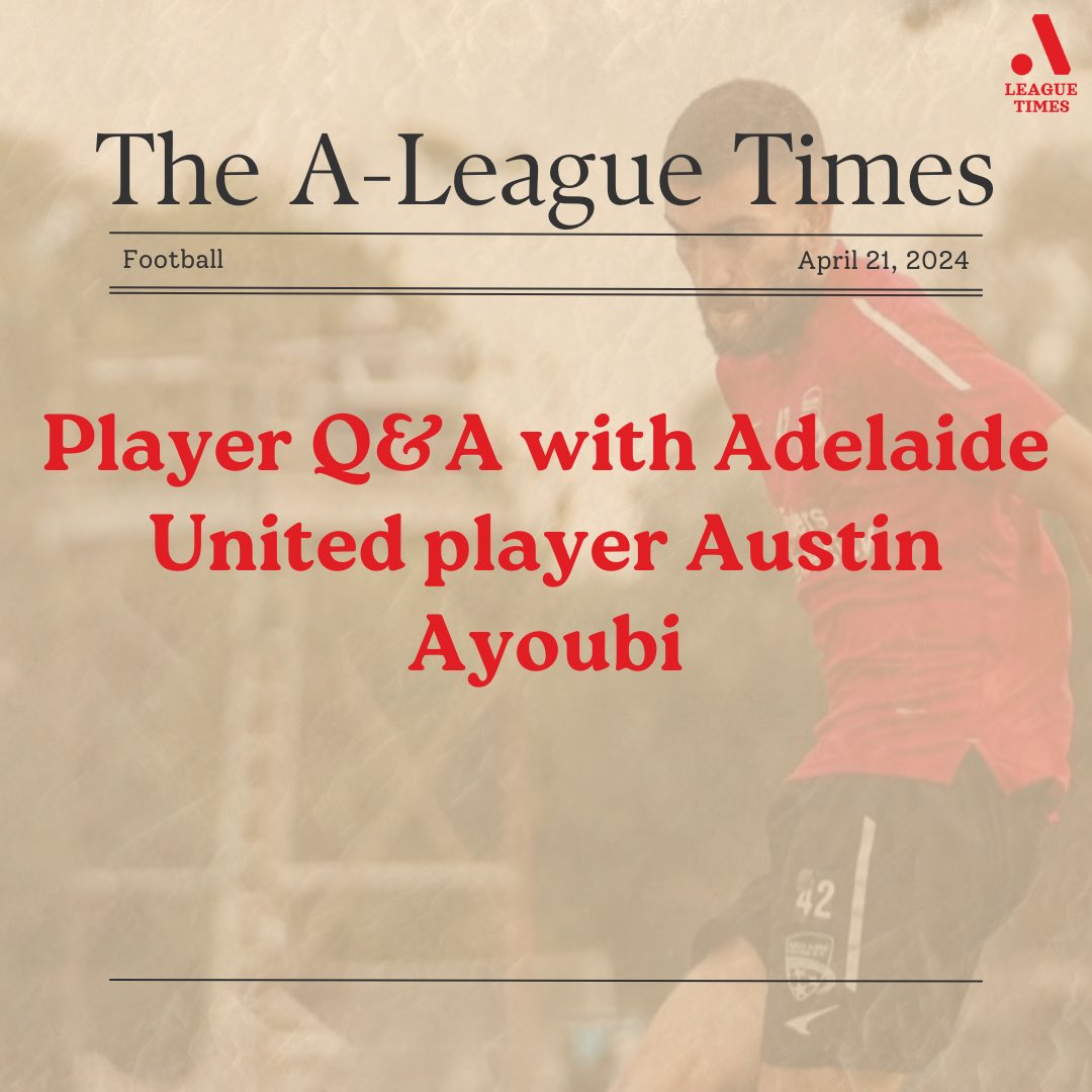 Player Q&A’s are back! Here’s one with Adelaide’s Austin Ayoubi! #aleague 

instagram.com/p/C6A7LVqOOOU/…