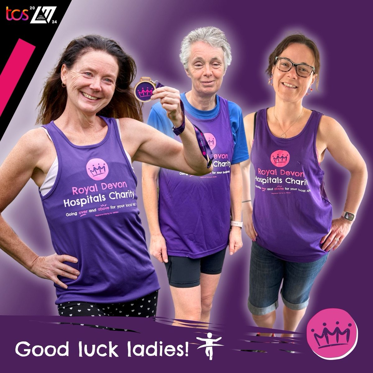 Good luck to Sarah Steed, Alex Hogg, Laura Kerr and Louise Butcher, who are taking on the BIG one in London today! 🤞🏃‍♀️💨

You are all absolute stars and we hope you have a fantastic day 🤩🙌💜

#londonmarathon #rdhc #nhscharity #lovenhs #hospitalheroes