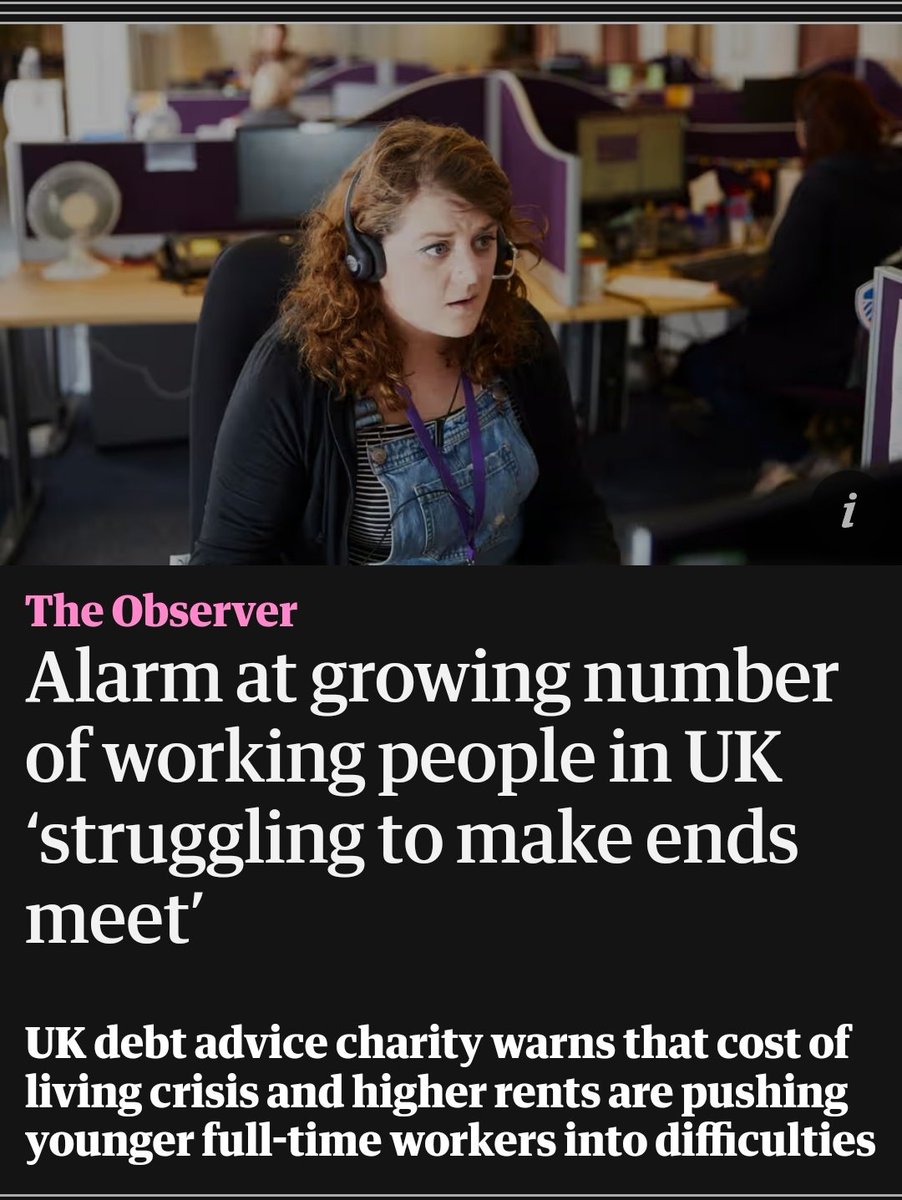 There isn't a #sicknote culture in the UK.

There is a sick Govt that has:

▫️Destroyed our NHS 
▫️Cut Mental Health Services
▫️Wrecked the economy
▫️Pushed millions into poverty 
▫️Caused a #CostOfLivingCrisis 
▫️Enabled a #rentcrisis

A Govt that is destroying peoples lives