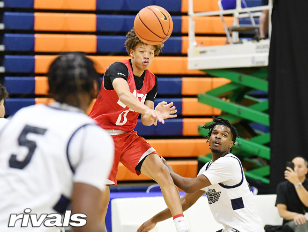 Rivals Rankings Week - Final 2024 position rankings released: Click here: bit.ly/3UoLRin Stock-rising Trent Perry (Harvard-Westlake) is among the highest ranked point guards in the country. @Drebibo @coachnailes