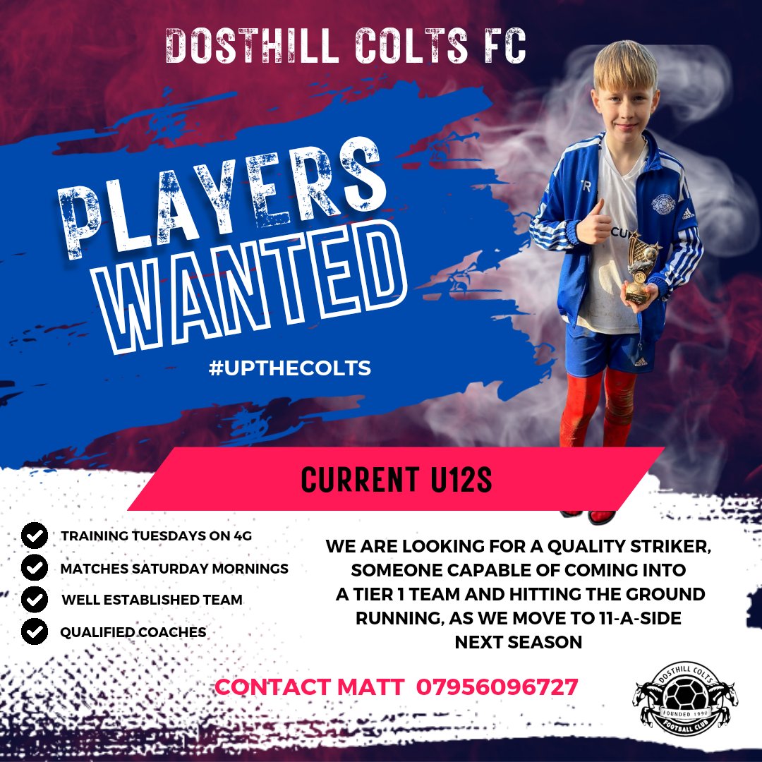 Dosthill Colts tweet media