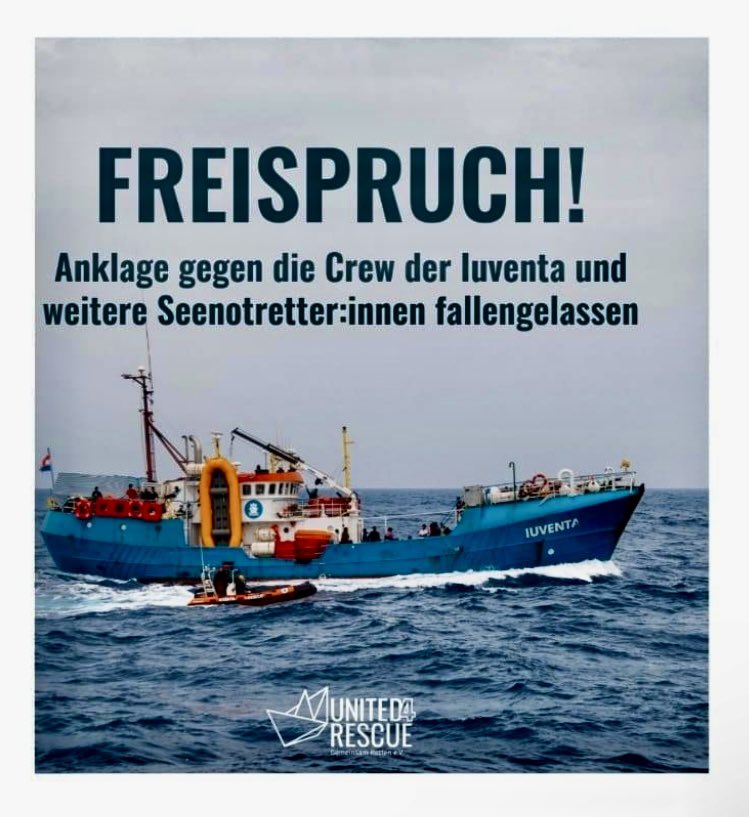 #Seenotrettung ist kein Verbrechen.