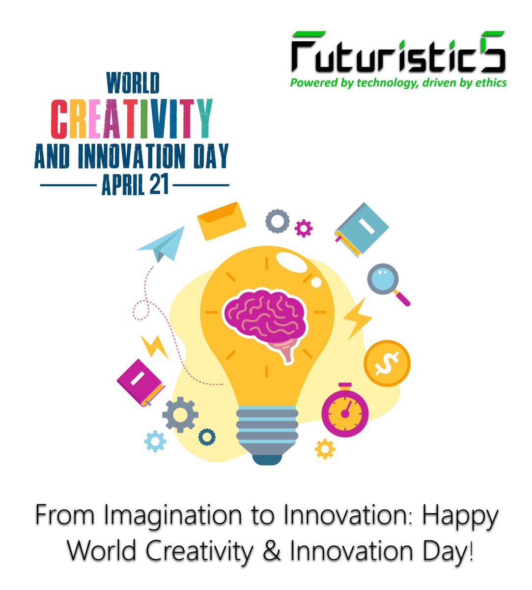 Happy #Innovation & #Creativity Day from all of us!🌟💻

Ready to bring your vision to life? Contact us and let's start creating together!

#TechInnovation #Inspiration #Technology #Futuristic5 #ITServices #ServiceProvider #InformationTechnology #India #Pune #Technology #Design