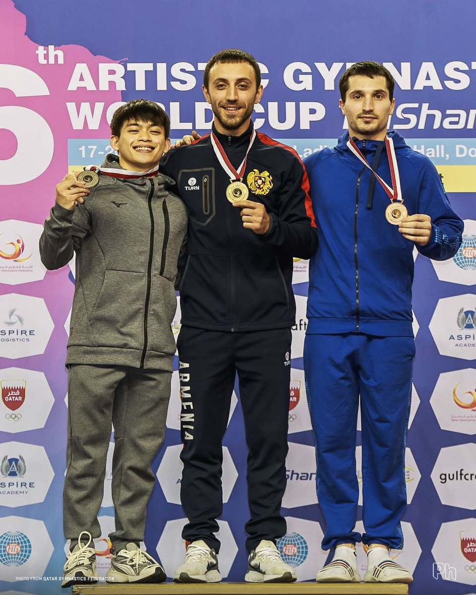 🥇+🥈 for Carlos Yulo at the Doha #ArtisticGymnastics World Cup! 🇵🇭 

#LabanPilipinas | @c_edrielzxs