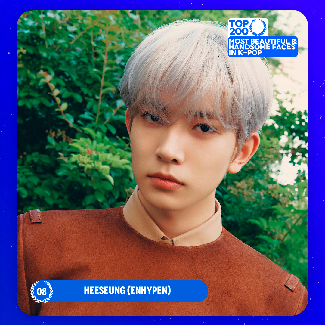 TOP100KPOP's tweet photo. TOP 200 – Most Beautiful/Handsome Faces in K-POP

#8 HEESEUNG (#ENHYPEN)

Congratulations! 🎉 https://t.co/1QGBddhFfv
