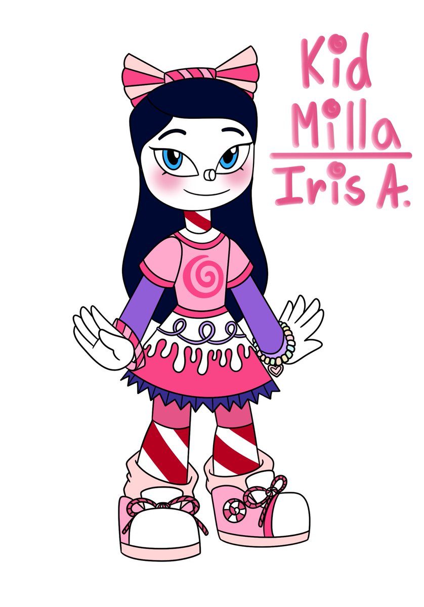 IrisAceves5's tweet image. 🍭🩷🍬Kid Milla🍬🩷🍭 #Milla #legendsofoz #legendsofozdorothysreturn #legendsofozocs #legendsofozfanart @IrisAceves5