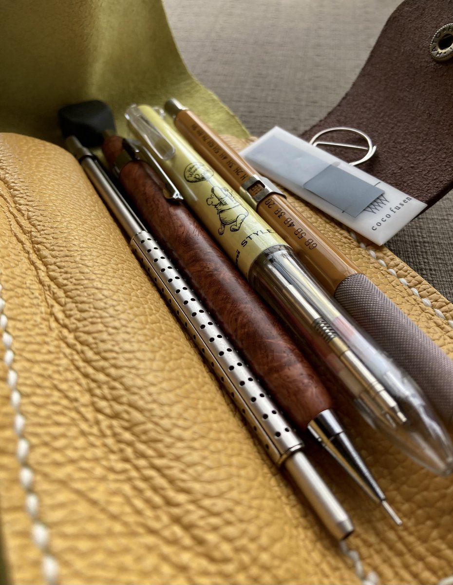 #筆箱紹介　#レザークラフト  #革小物