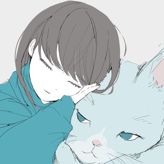 「blue hoodie」 illustration images(Latest｜RT&Fav:50)