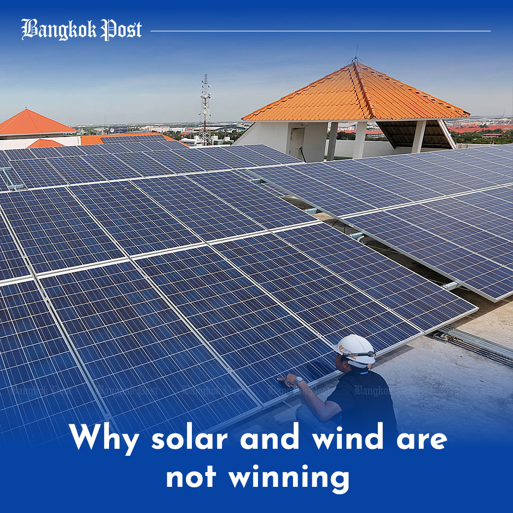 #BangkokPost: Despite us constantly being told that solar and wind are now the cheapest forms of electricity, governments around the world needed to spend US$1.8 trillion (66.3 trillion baht) on the green transition last year. #opinion #energy #solarcell #governments #JoeBiden