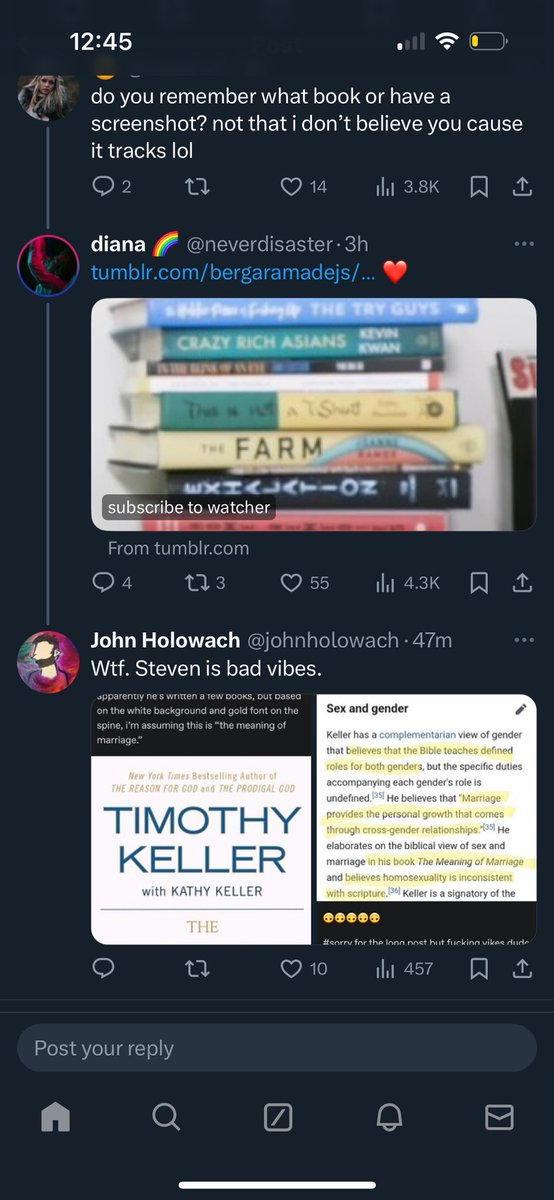 Hermione_Two's tweet photo. @ryansbergara You guys need to address this! Steven Lim should be removed or at the very least a sincere apology that isn’t behind a paywall. #watcher #stevenlim https://t.co/0cjPi7lcSL