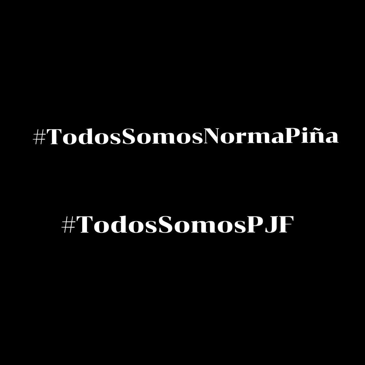 #MexicoConPiña
#NormaPiñaNoEstasSola
#NormaPiñaNoSeToca
#NormaPiñaMeRepresenta
#SCJN