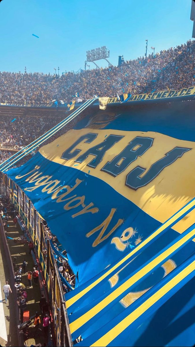 HOY JUEGA EL ÚNICO GRANDE. HOY JUEGA BOCA